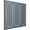 Ekena Millwork 28-in. W x 72-in. H Oxford Smooth Panel Moulding Kit Triple Panel PMLKOX28X72C - alternate 6